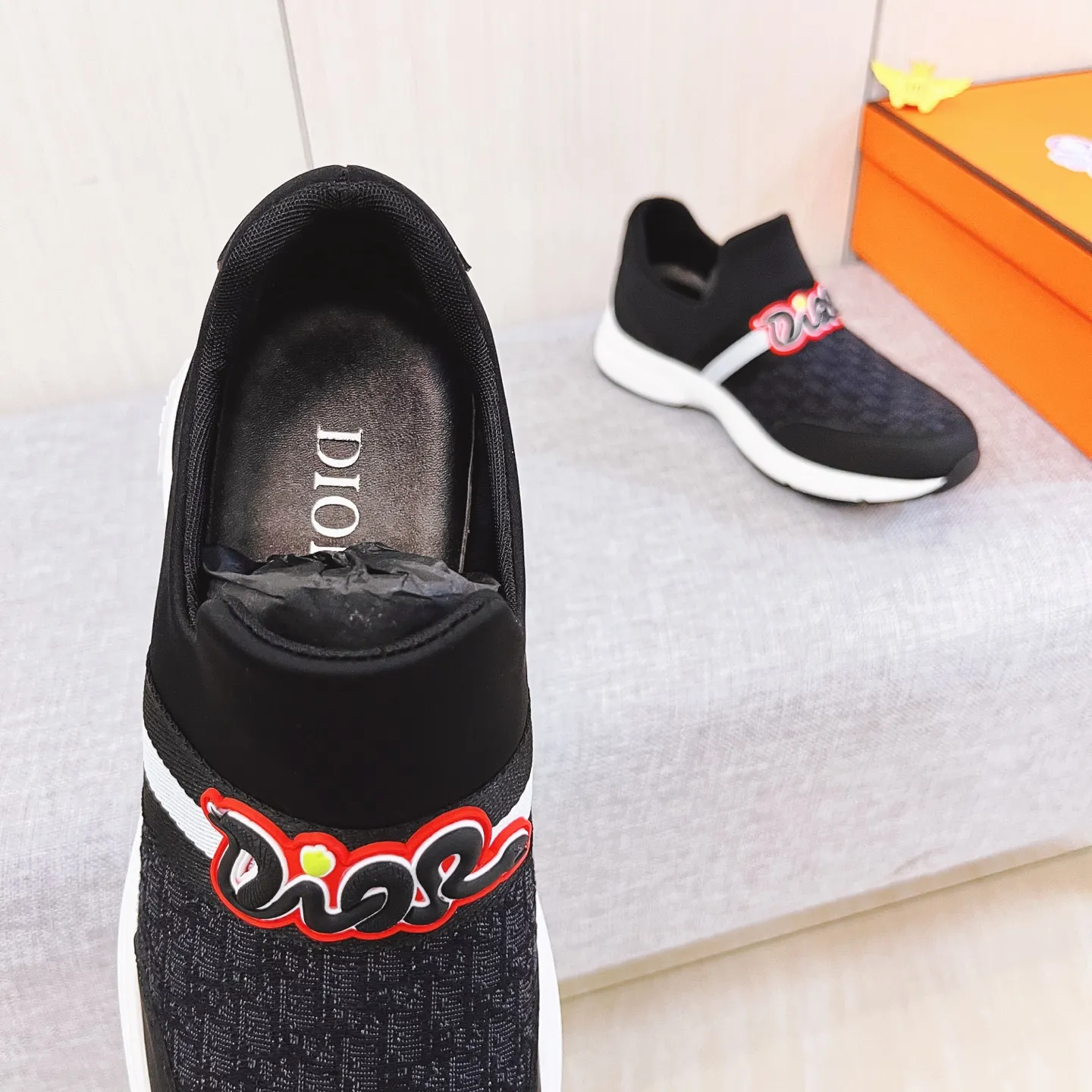 Men's Men's Shoes Men's Shoes💰 400 Men's Men's Shoes💰👍[Dior]🔥🔝High-end men's shoes brand official website 1:1 latest masterpiece: the upper is made of Italian official website original special technical cloth fabrics🔥original comfortable and breathable lining➕original designated non-slip outsole🔥making walking more convenient and comfortable! An exclusive new model, a stunning work, a beautiful 1:1 replica [color] compared to the official quality! Create a fashionable personality to set off your uniqueness! A must-have for trendy men! 🔥, sizes: 38-44. color:.      2⃣️ Colors available🔥